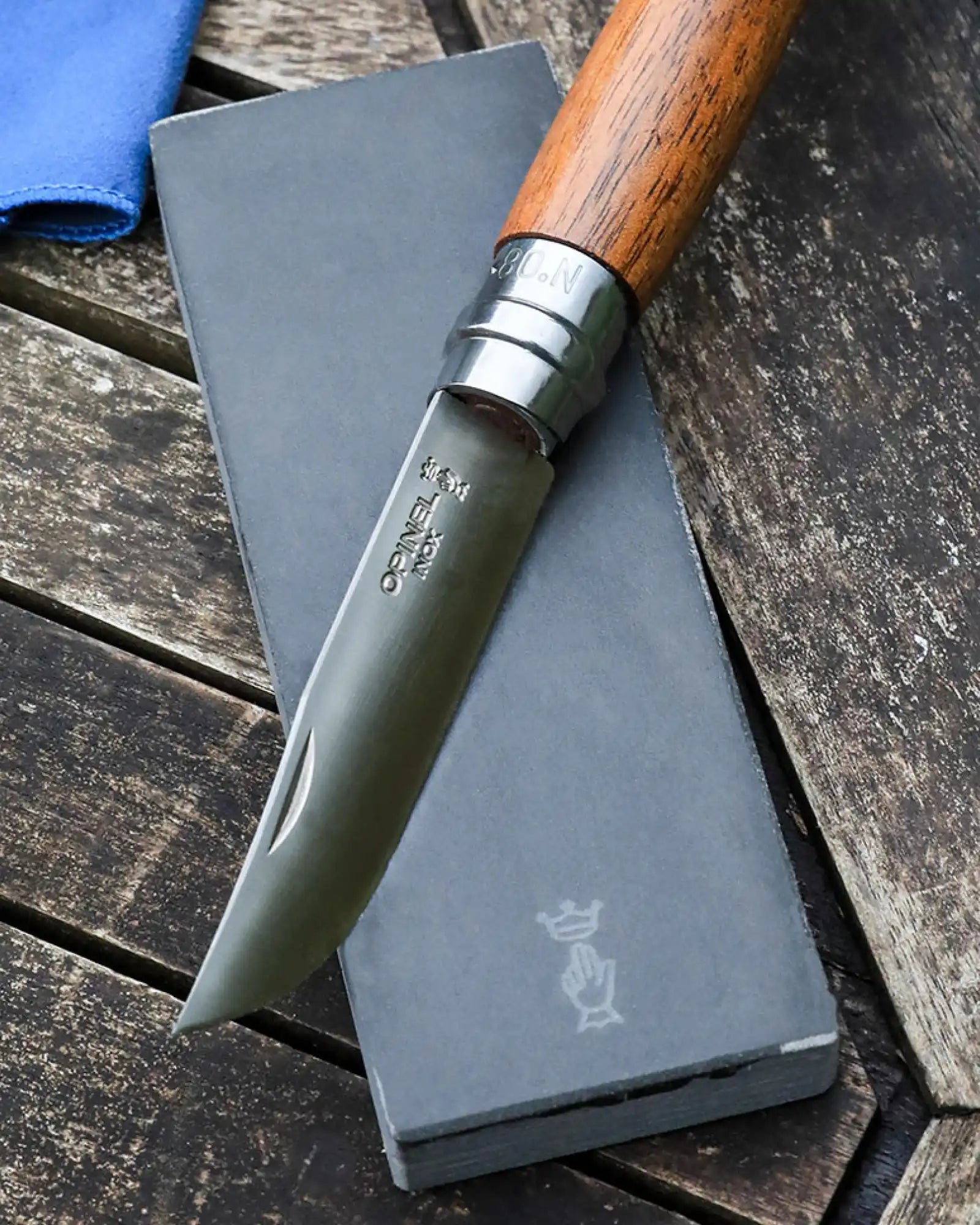 Pietra affilatura coltelli Opinel 14 cm da personalizzare - 6