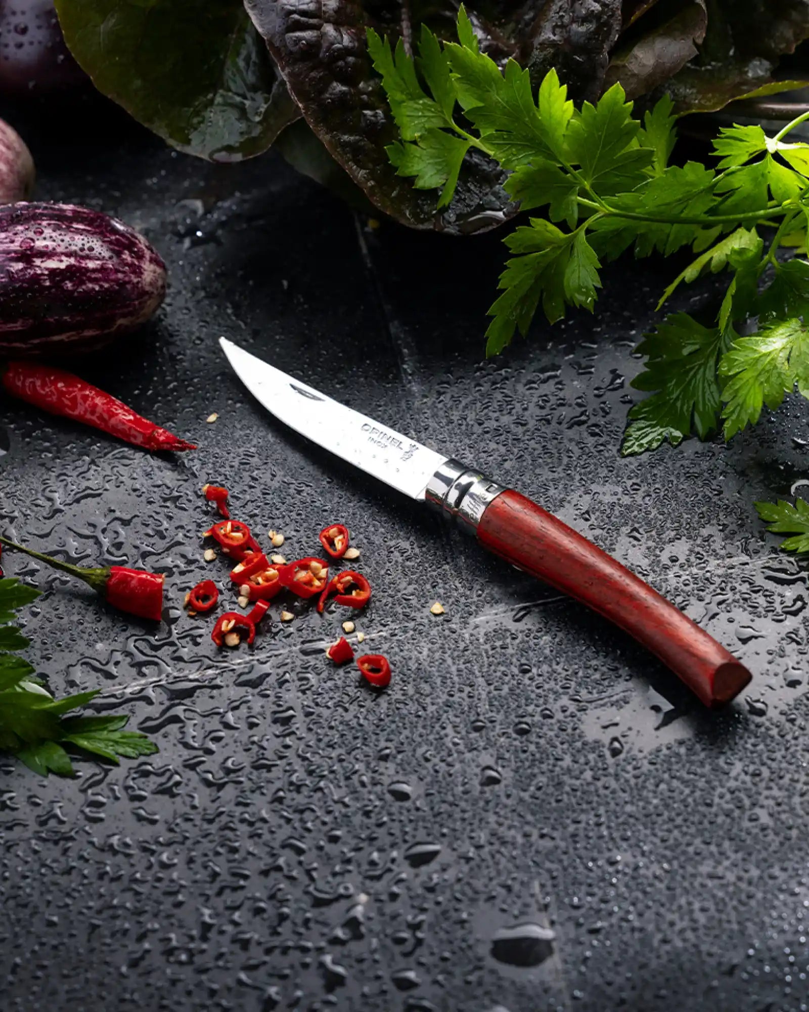 Coltello effilato faggio Opinel 8 cm da personalizzare - 13