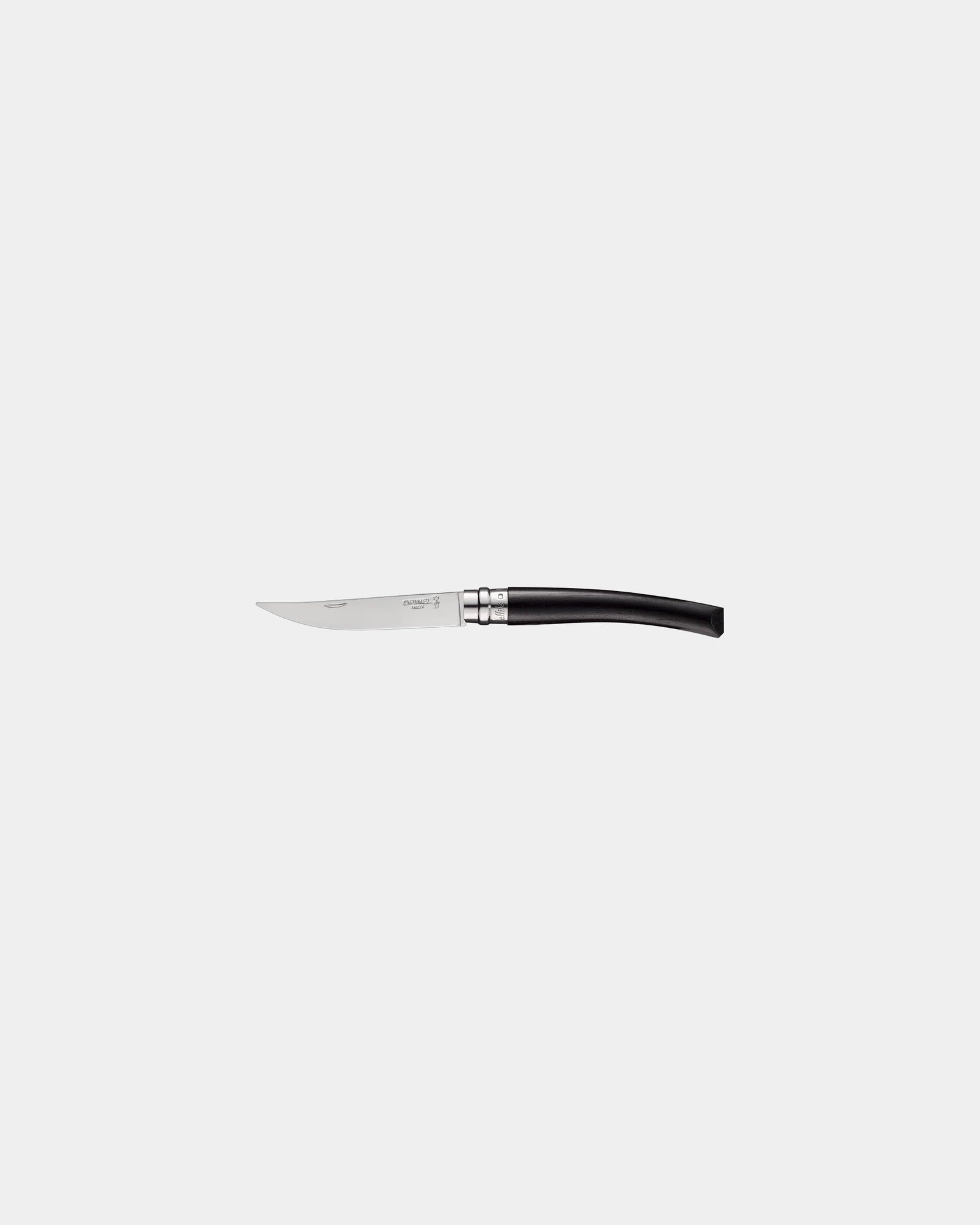 Coltello effilato faggio Opinel 8 cm da personalizzare - Nero