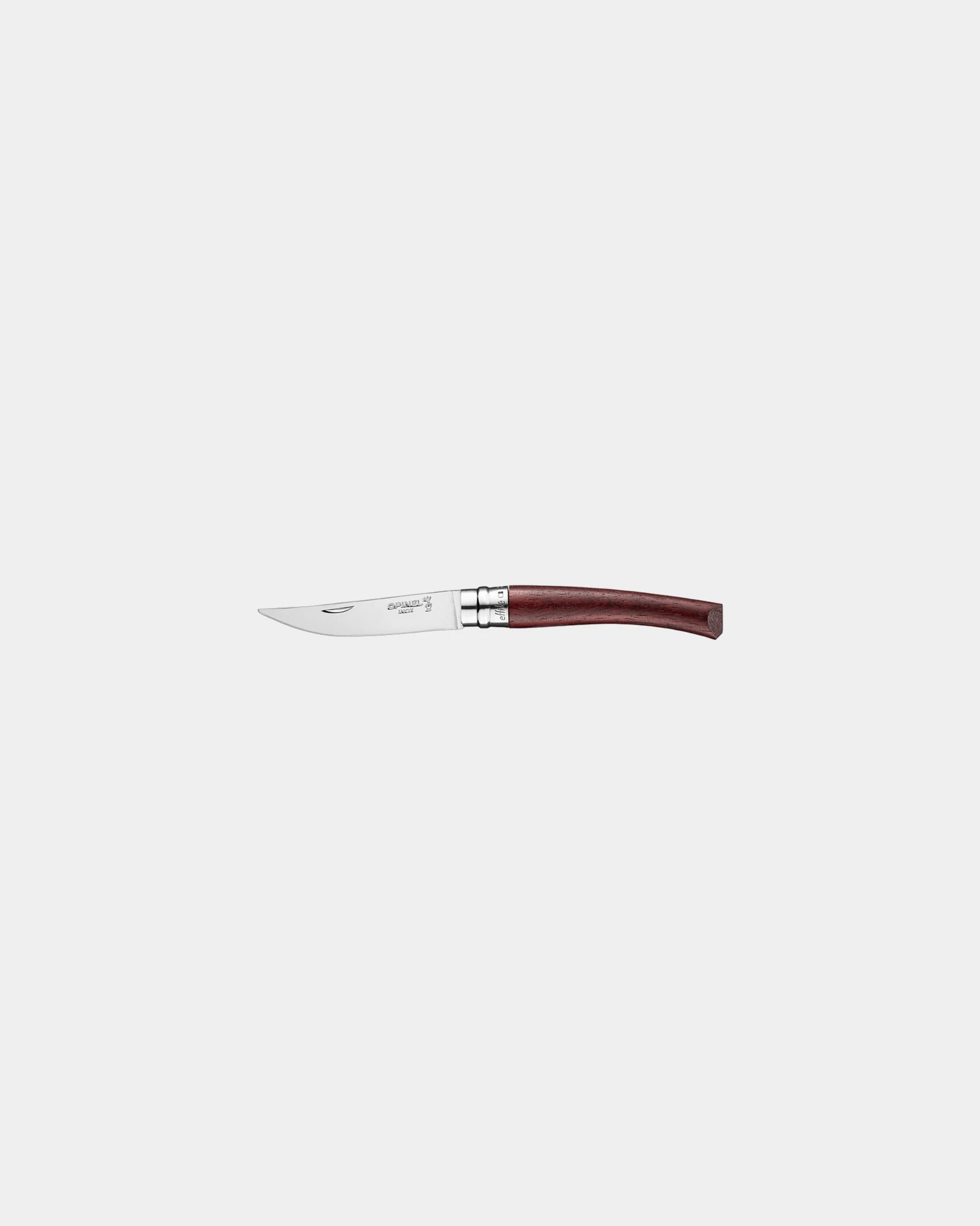 Coltello effilato faggio Opinel 8 cm da personalizzare - Marrone
