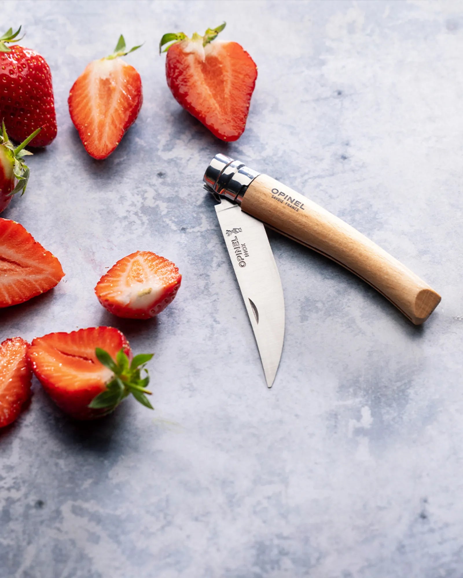 Coltello effilato faggio Opinel 8 cm da personalizzare - 7
