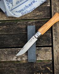 Pietra per affilare Opinel naturale 10 cm da personalizzare - 5