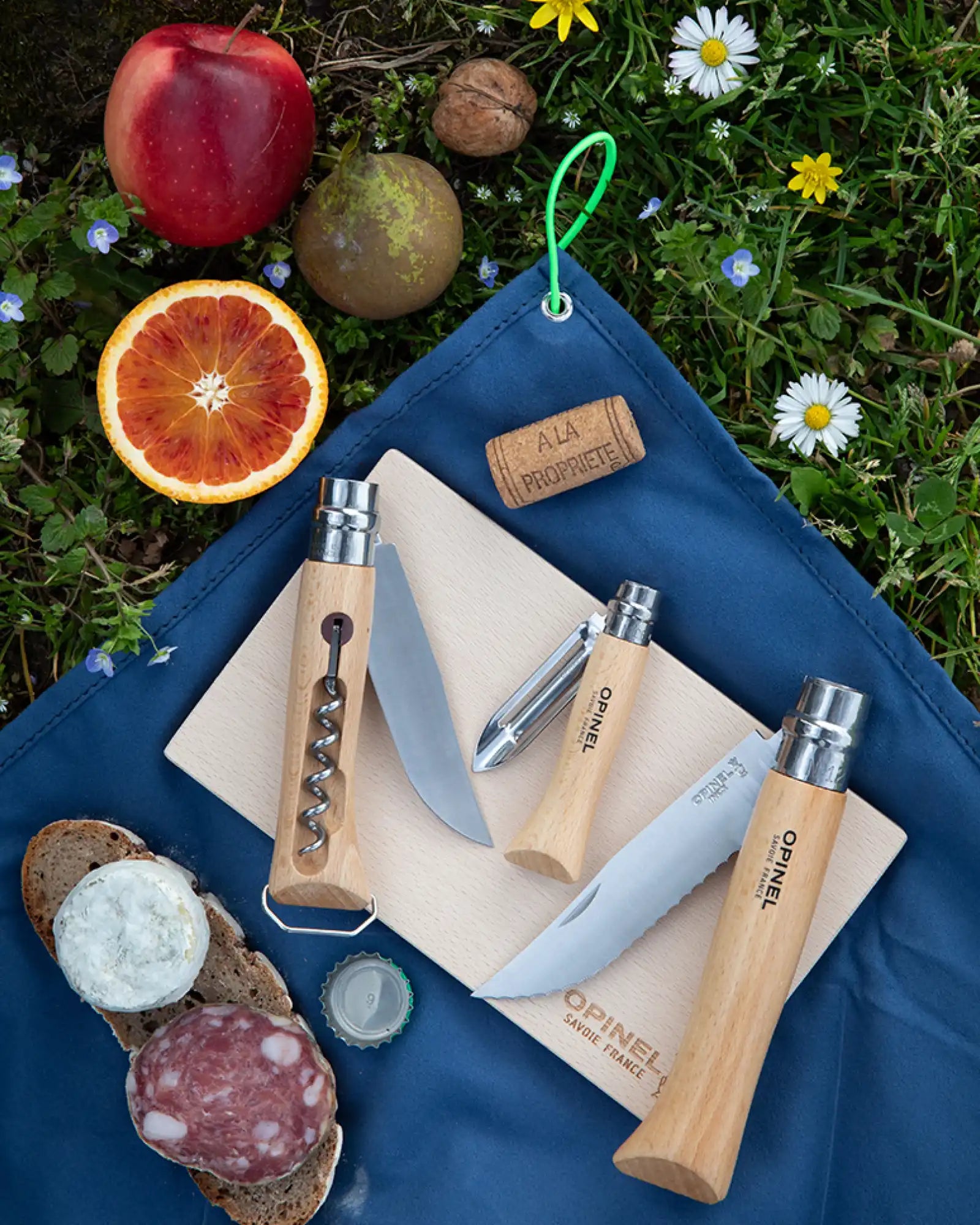 Kit cucina nomade acciaio Opinel N°10 da personalizzare - 4