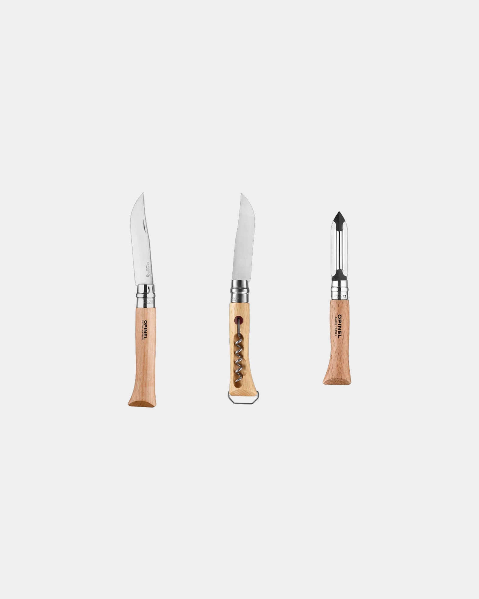 Kit cucina nomade acciaio Opinel N°10 da personalizzare - 2