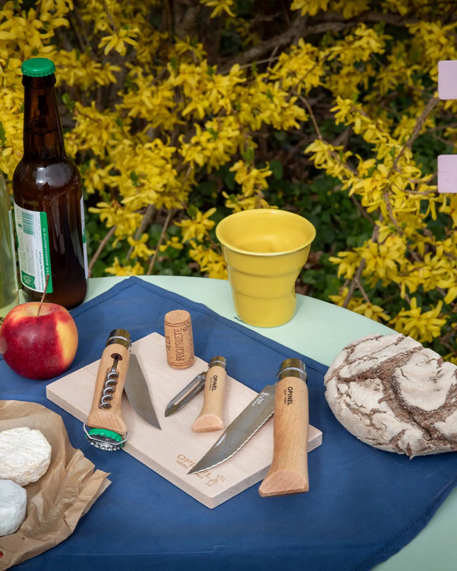 Kit cucina nomade acciaio Opinel N°10 da personalizzare - 5