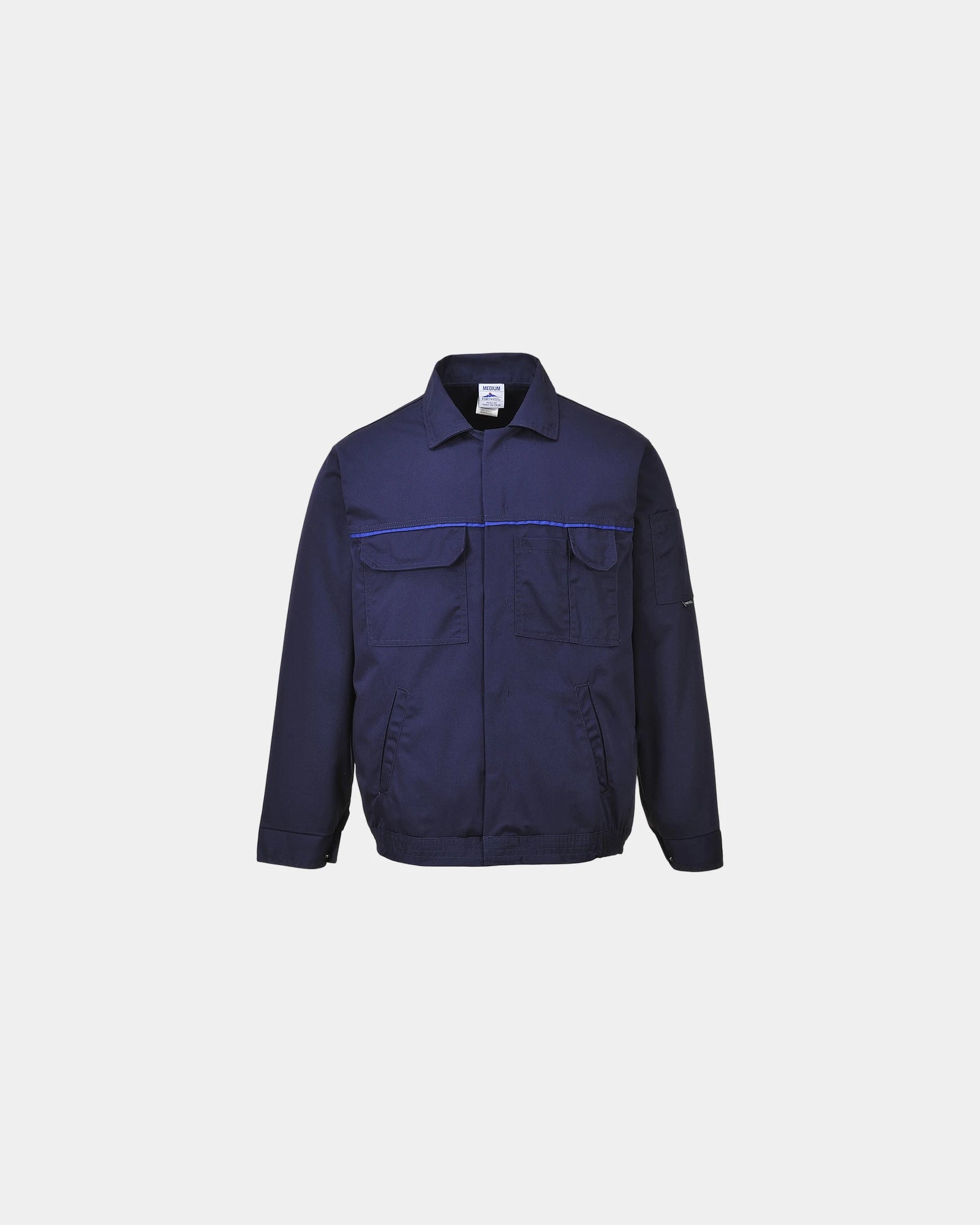 Giacca da lavoro poliestere-cotone da personalizzare - Blu Navy