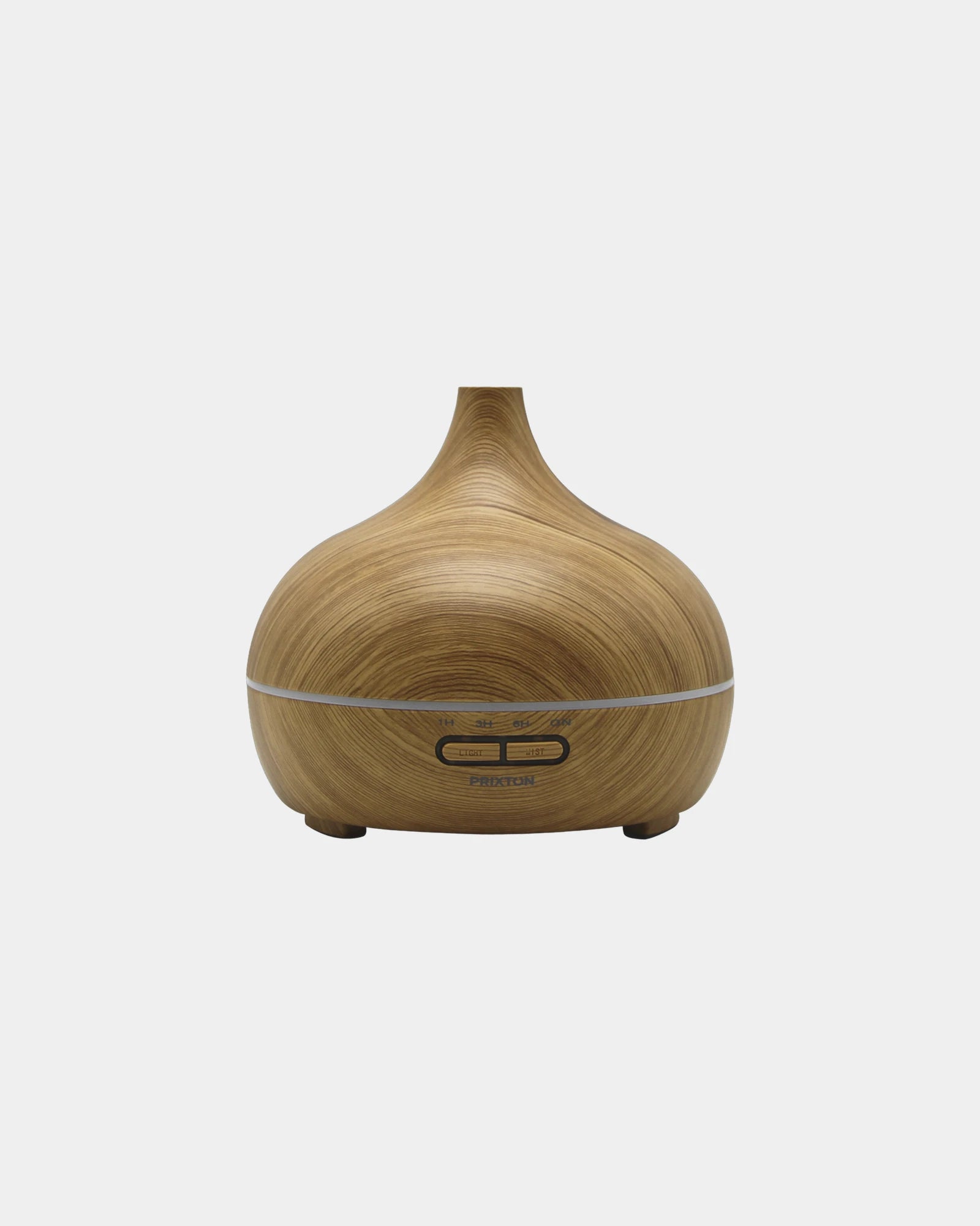 Umidificatore con timer e luce LED da personalizzare - Legno