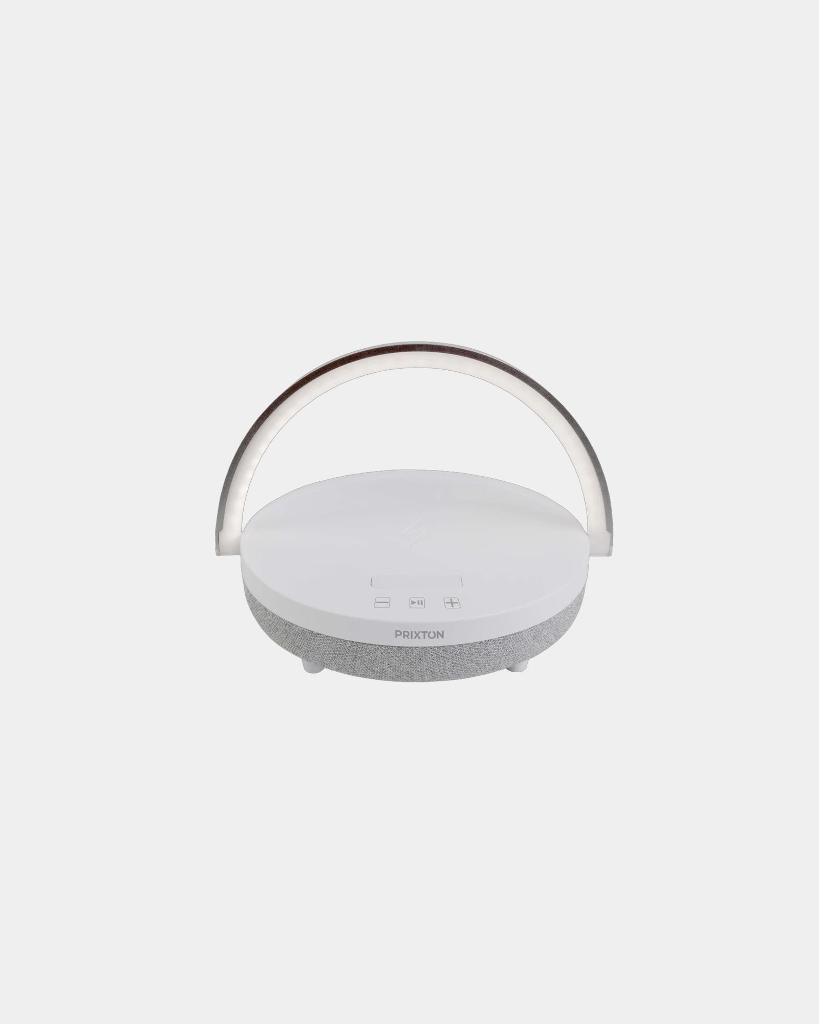 Speaker 4-in-1 LED ricarica wireless da personalizzare - Bianco