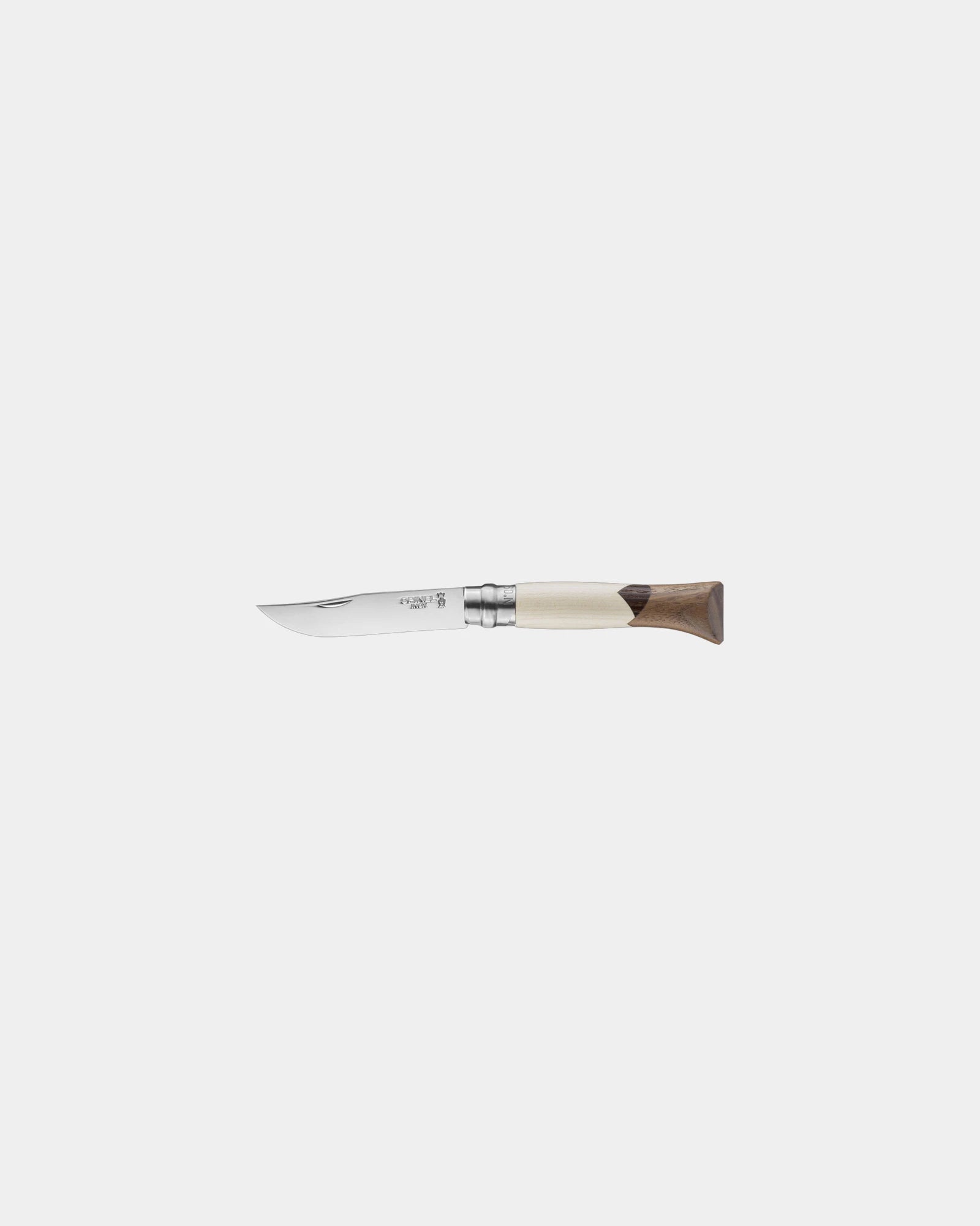Coltello acciaio inox Opinel N°09 Cime da personalizzare - Grigio