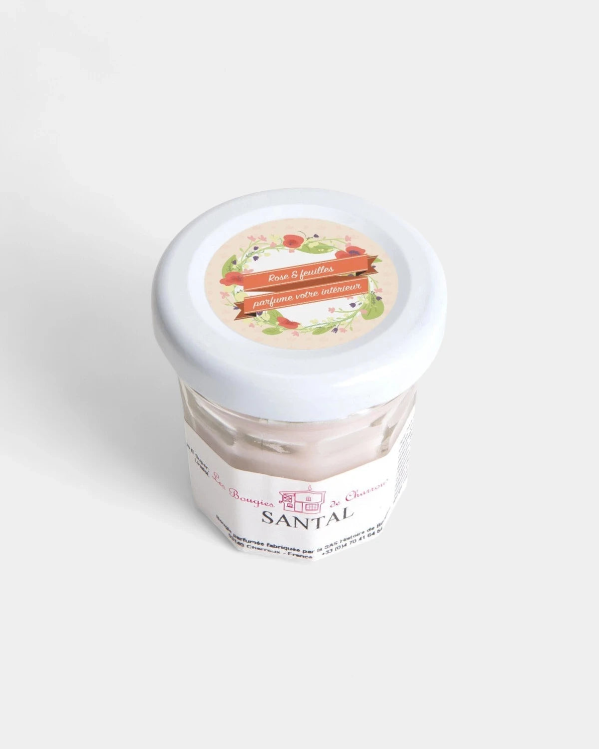 Mini candela profumata prodotta in Francia personalizzabile - 4
