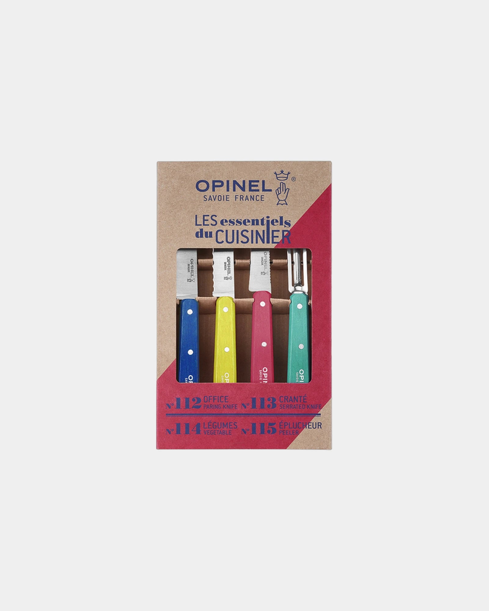 Cofanetto coltelli acciaio inox Pop80 da personalizzare - Blu