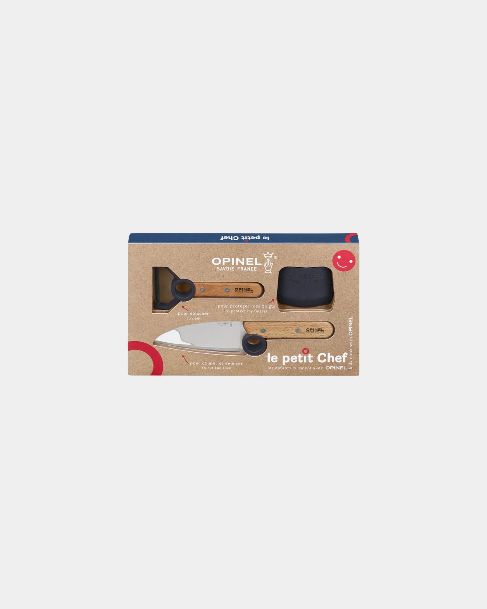 Set cucina Opinel Le Petit Chef da personalizzare - Blu