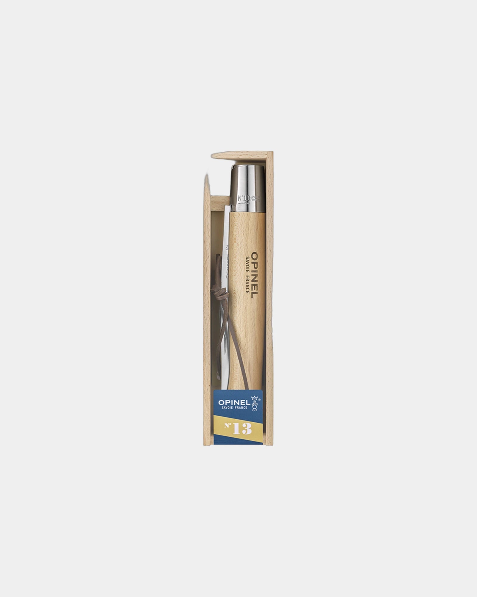 Coltello acciaio inox faggio Opinel N°13 da personalizzare - 4