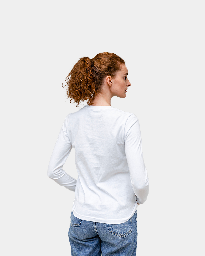 T-shirt Donna a maniche lunghe da personalizzare - 13