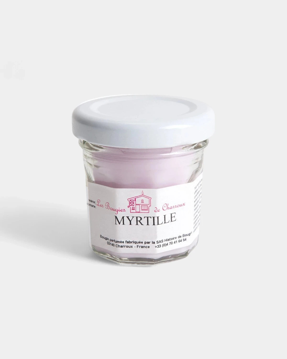 Mini candela profumata prodotta in Francia personalizzabile - 13