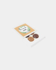 Scatola di 4 cioccolatini da personalizzare