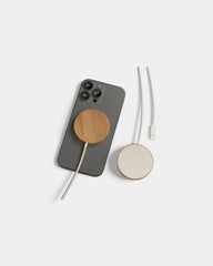Caricatore a induzione Magsafe in legno personalizzabile - 2