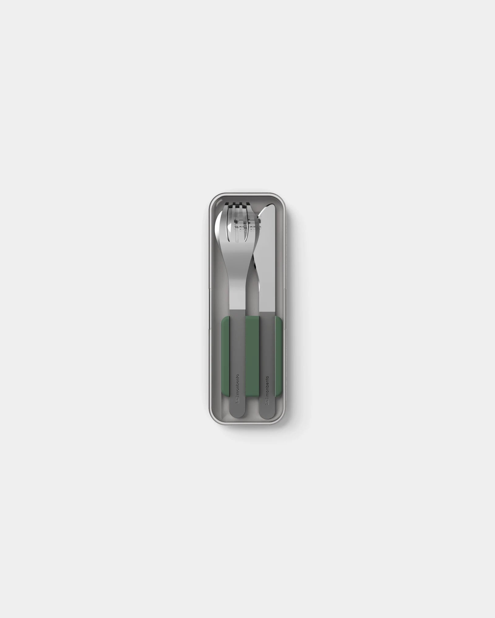 Set posate acciaio inox Monbento MB Slim da personalizzare - tural