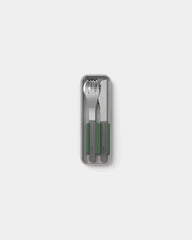 Set posate acciaio inox Monbento MB Slim da personalizzare - tural