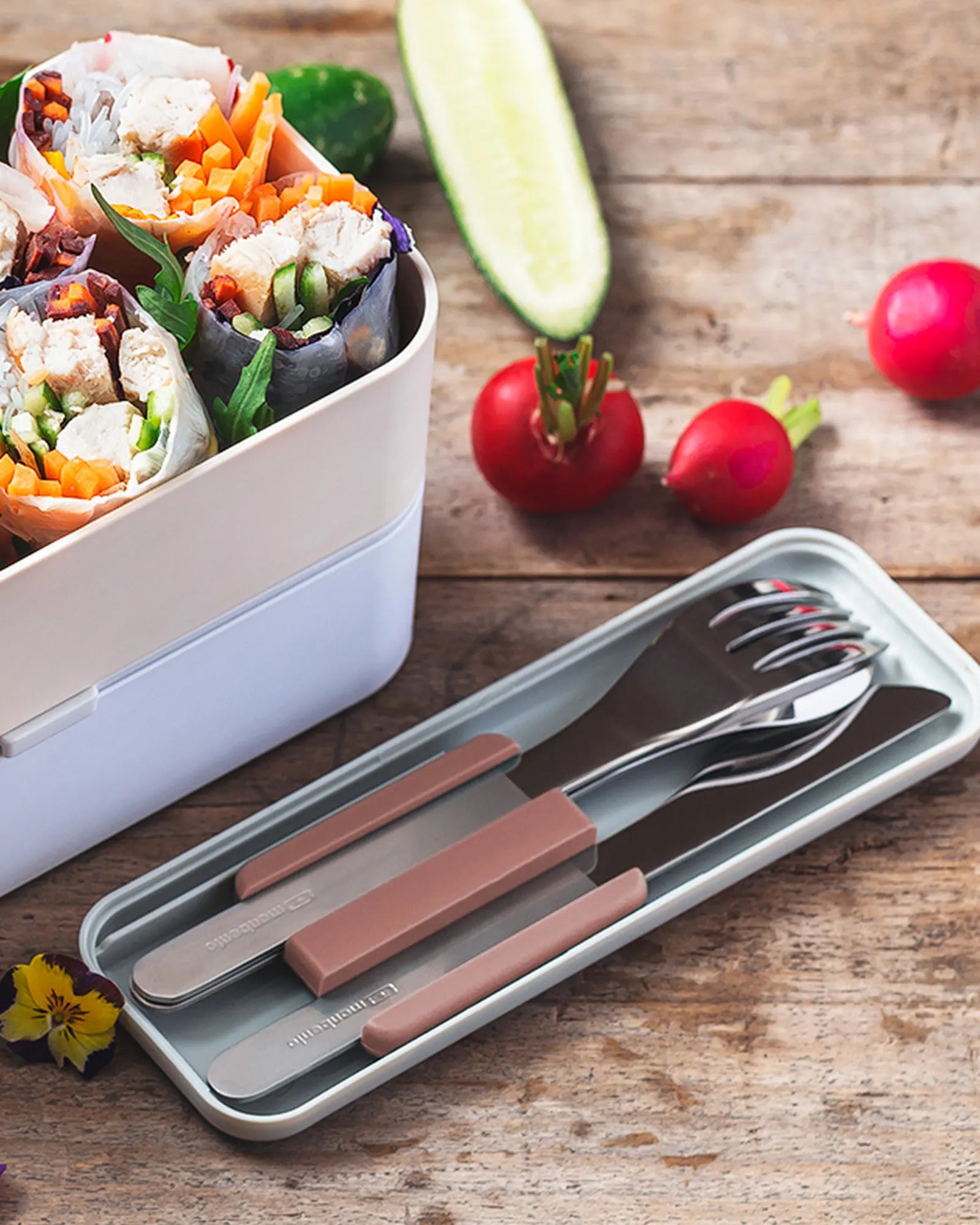 Set posate acciaio inox Monbento MB Slim da personalizzare - 18