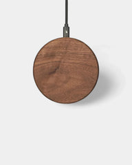 Caricabatterie a induzione in legno di quercia personalizzabile