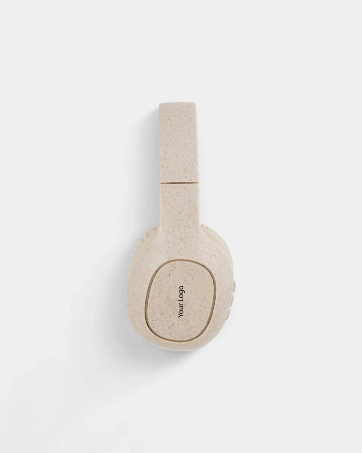 Cuffie wireless in fibra di paglia personalizzabili