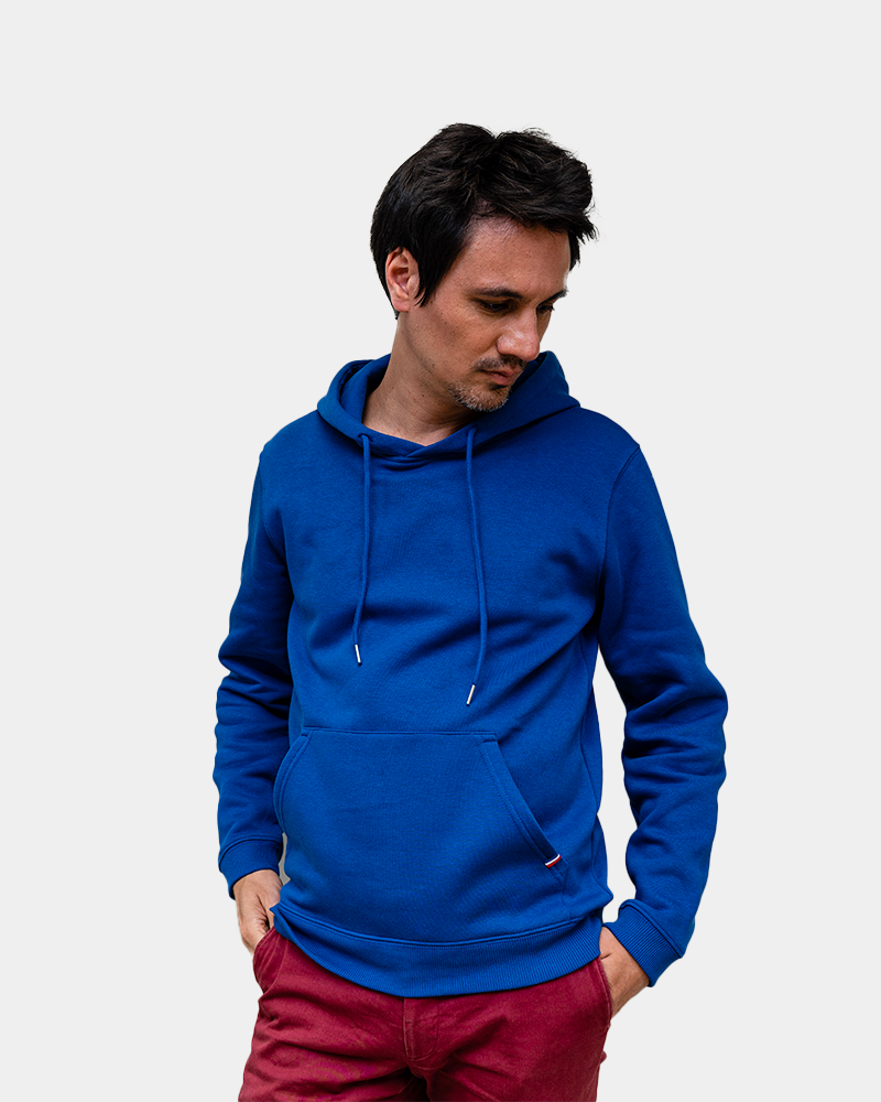 Felpa con cappuccio da uomo Made in France personalizzabile - 18