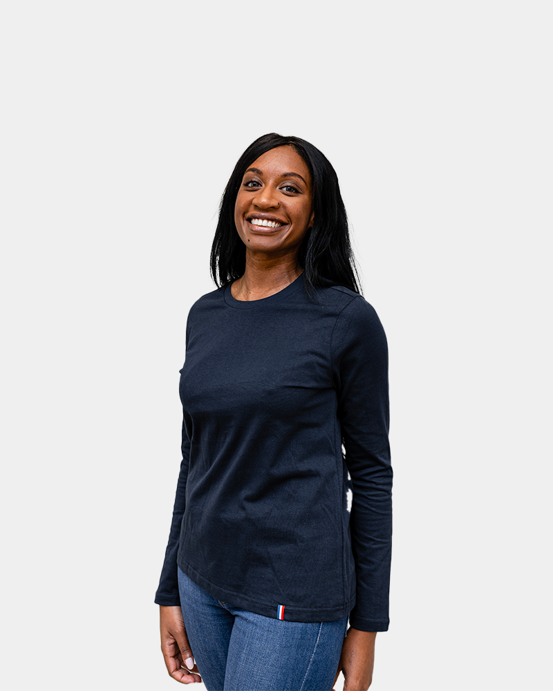 T-shirt Donna a maniche lunghe da personalizzare - 1