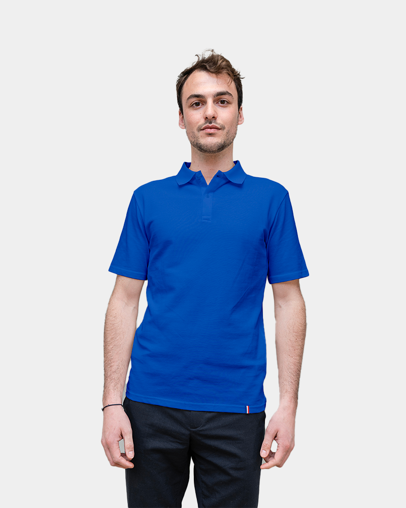 Polo da uomo Made in France personalizzabile