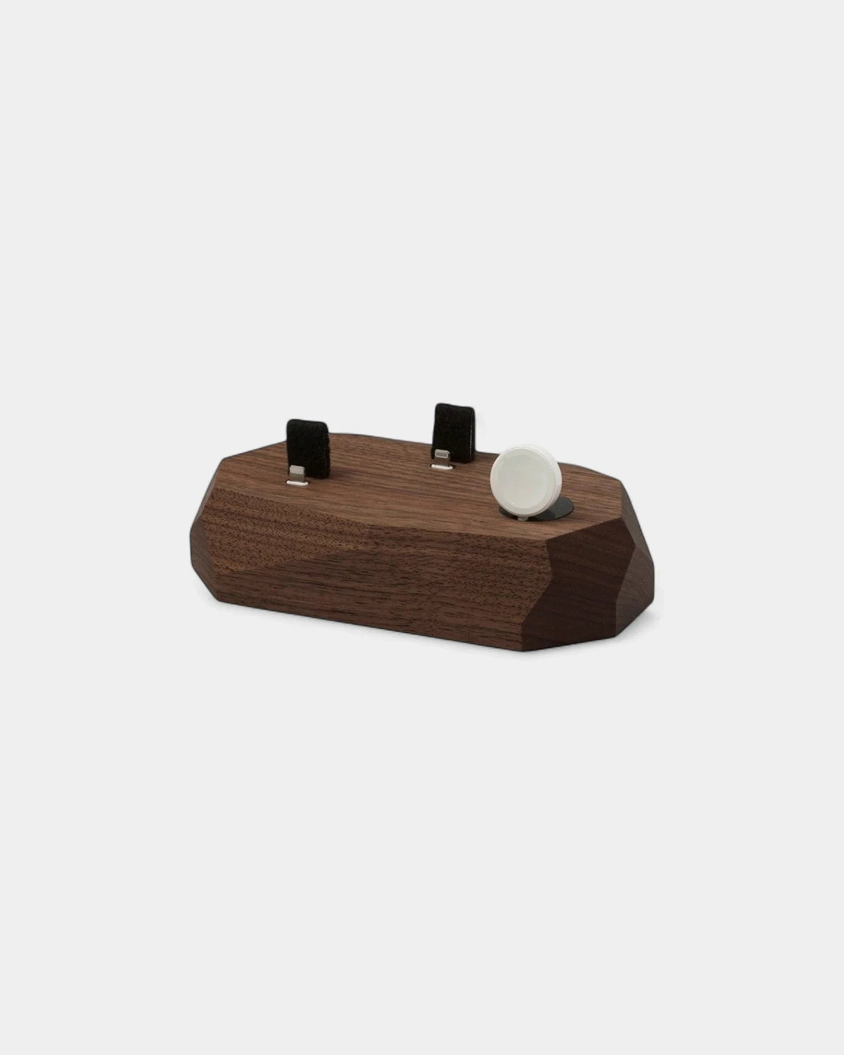 Caricabatterie a induzione in legno 3 in 1 da personalizzare - 7