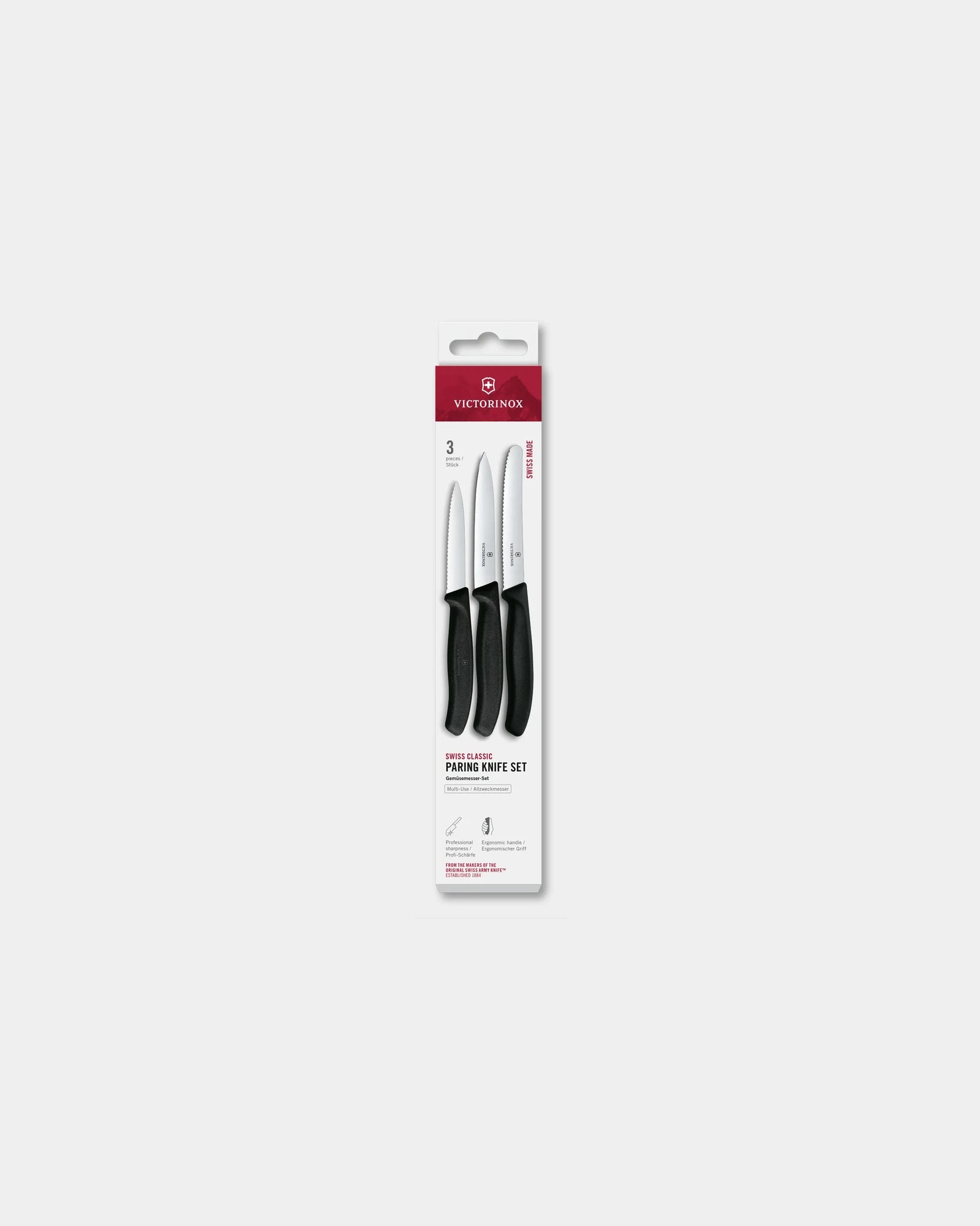 Set coltelli acciaio inox Swiss Classic da personalizzare - Nero