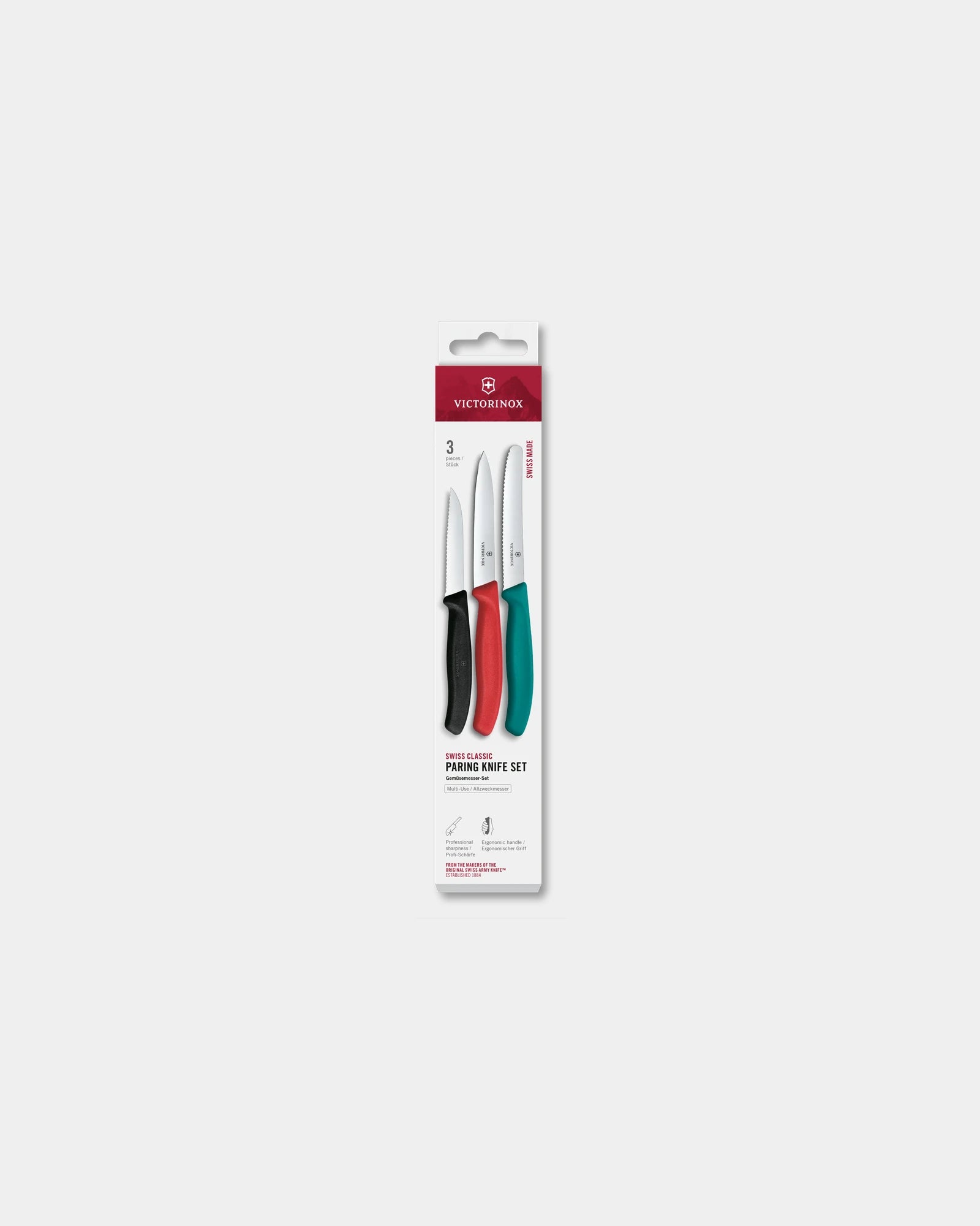 Set coltelli acciaio inox Swiss Classic da personalizzare - Multicolore