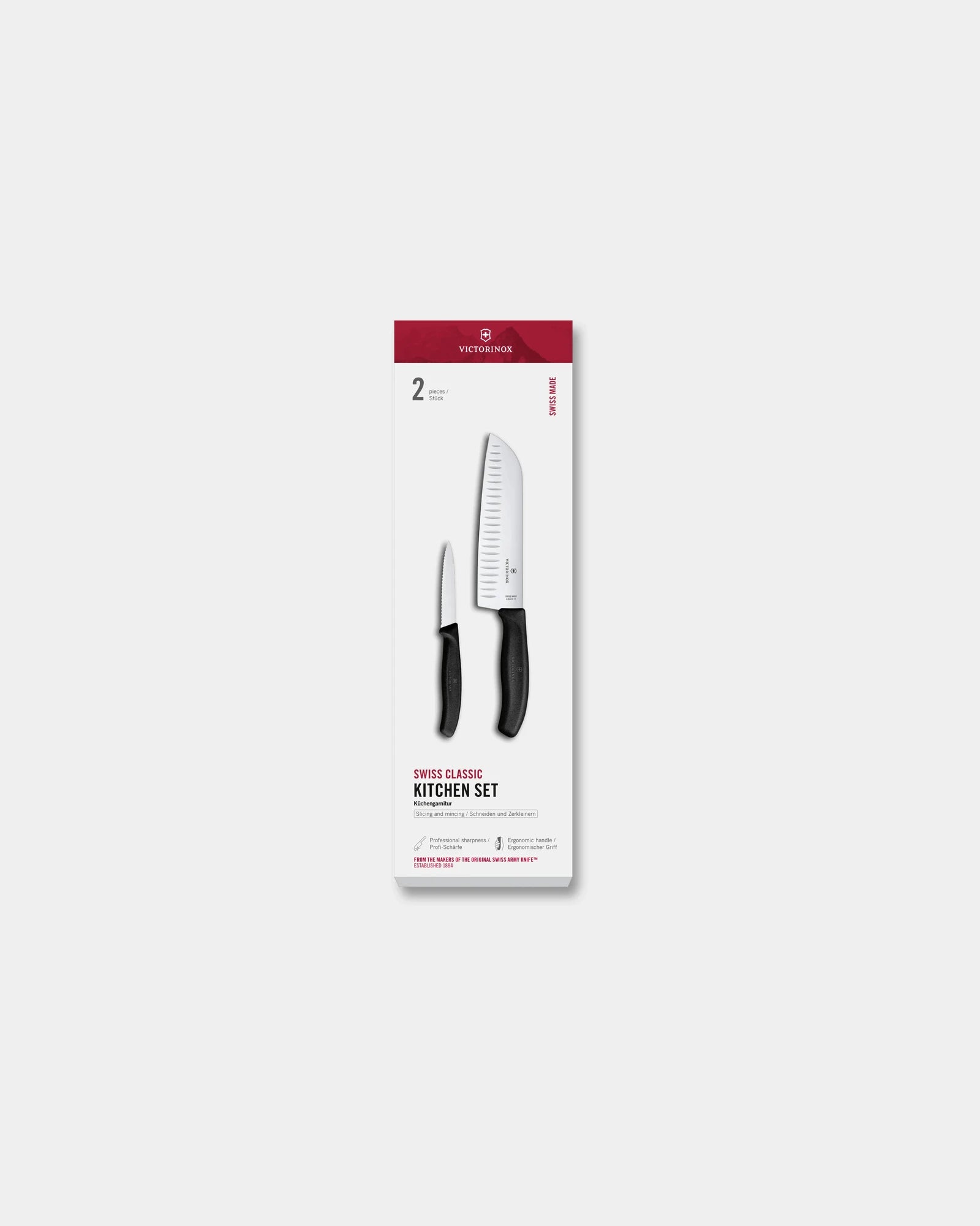 Set coltelli Swiss Classic 17 cm da personalizzare - Nero