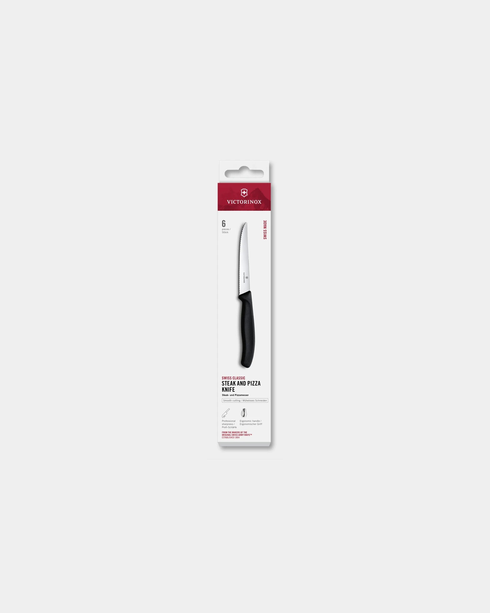 Set coltelli seghettati Swiss Classic 6pz da personalizzare - 1
