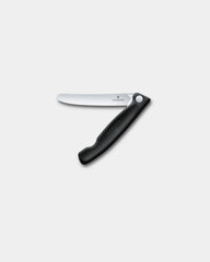 Coltello da picnic Swiss Classic 11 cm da personalizzare - Nero