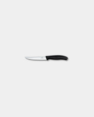 Coltello seghettato Swiss Classic da personalizzare - Nero