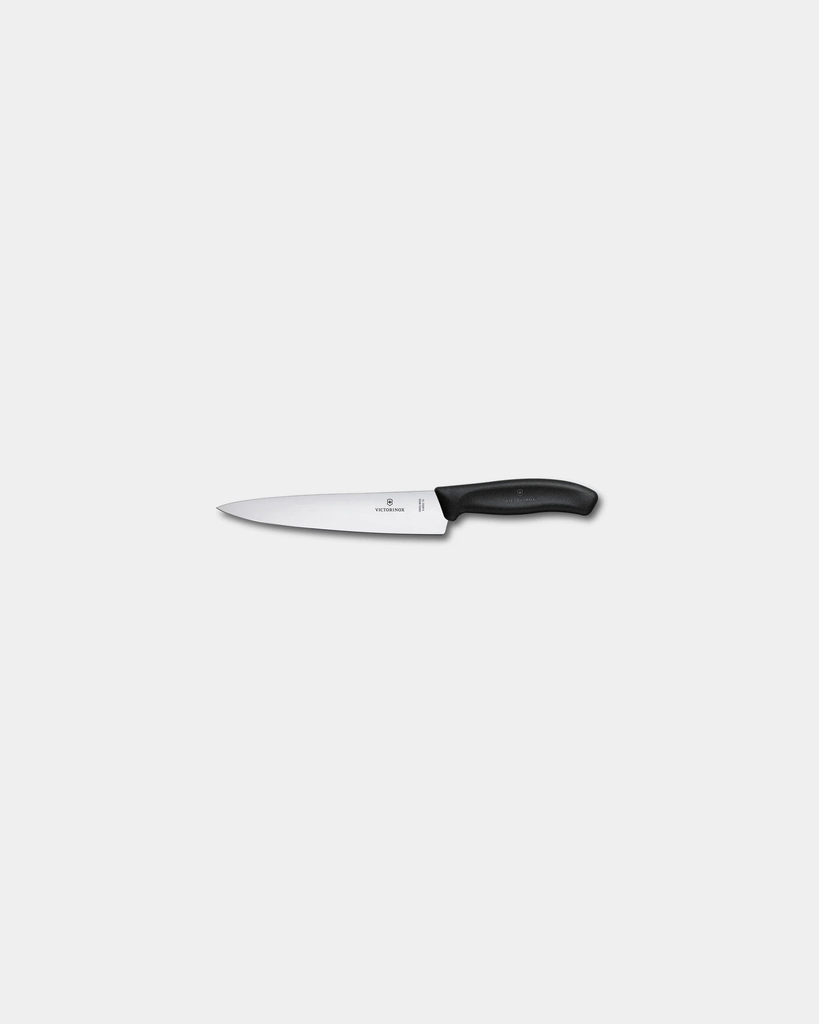 Coltello da chef acciaio inox 19 cm da personalizzare - Nero