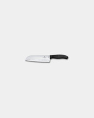 Coltello Santoku Victorinox acciaio inox da personalizzare - Nero