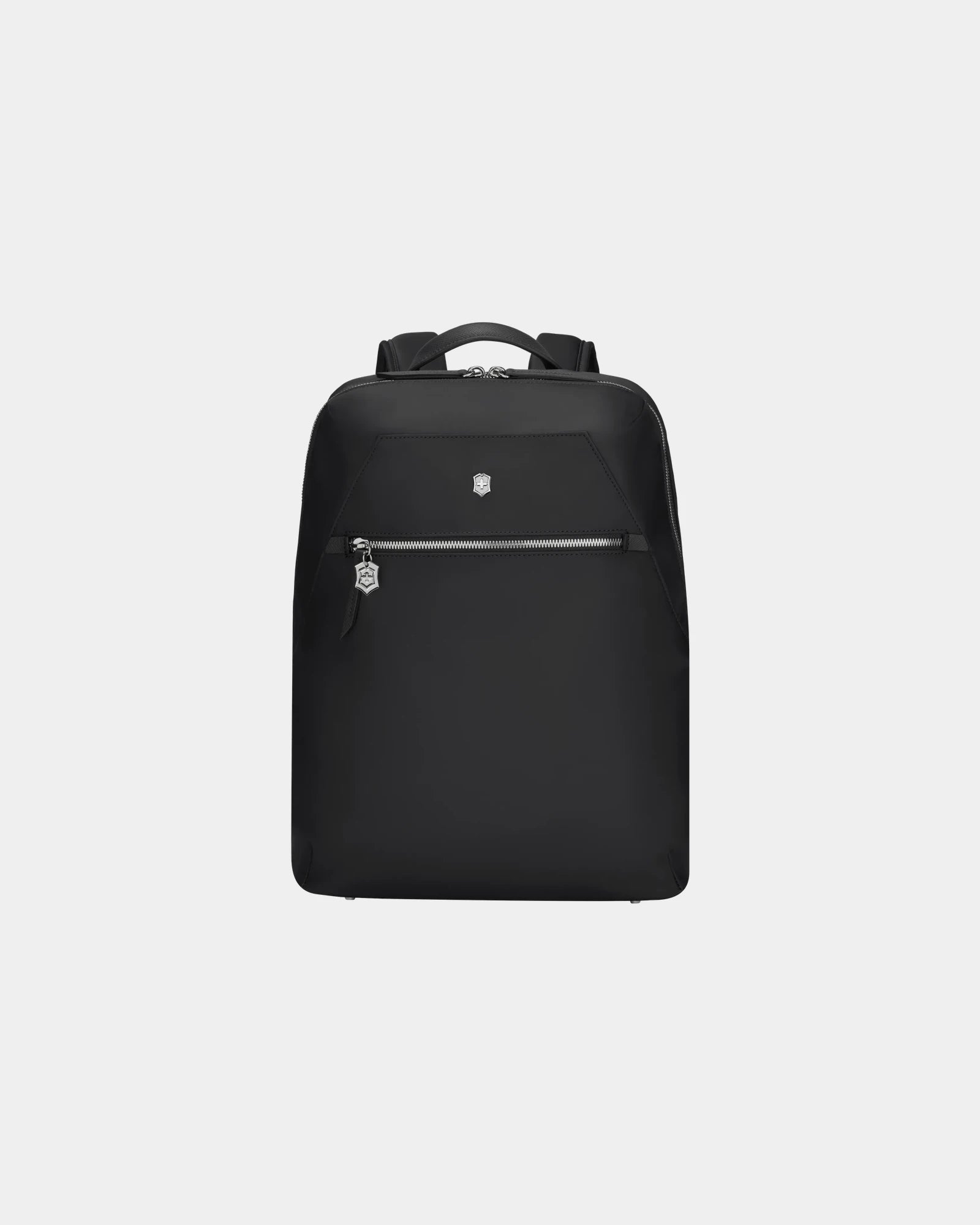 Zaino nylon/pelle Victorinox Victoria 16L da personalizzare - Nero
