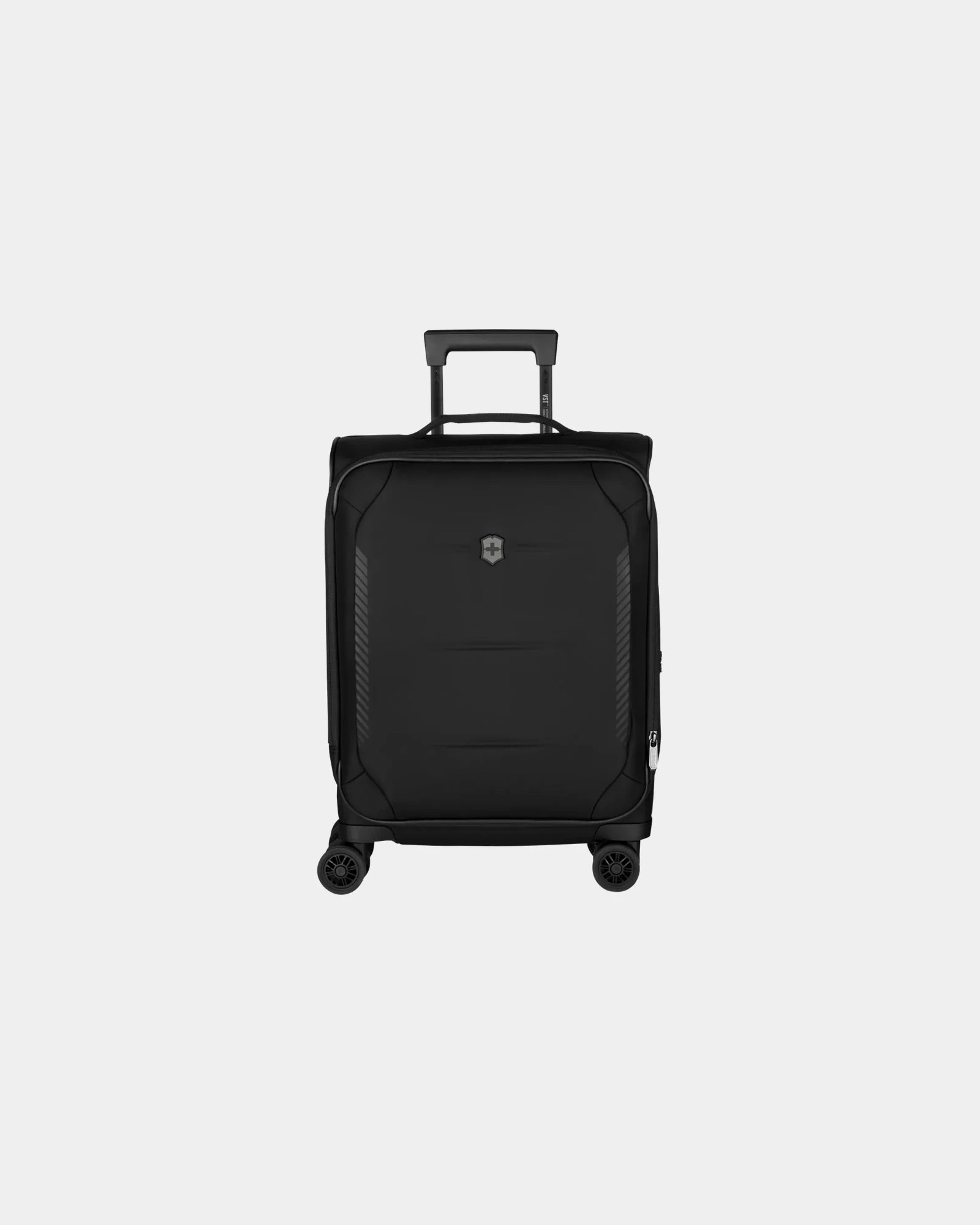 Trolley cabina poliestere Crosslight da personalizzare - Nero