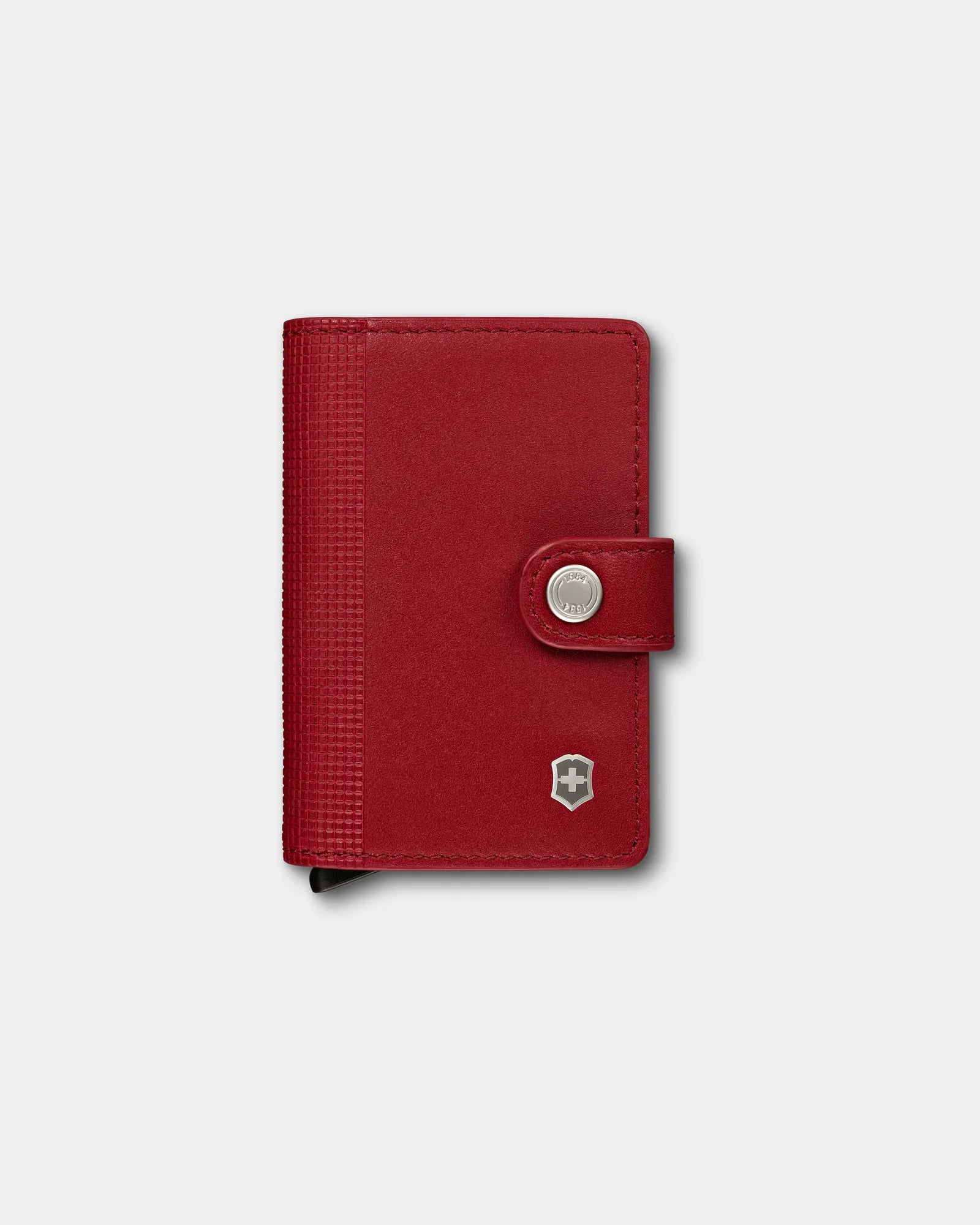 Portacarte in pelle Victorinox Altius da personalizzare - Rosso
