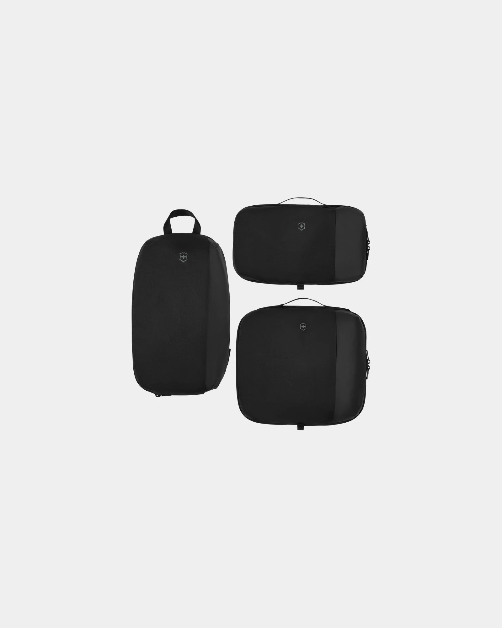 Set cubi da viaggio Victorinox poliestere da personalizzare - Nero