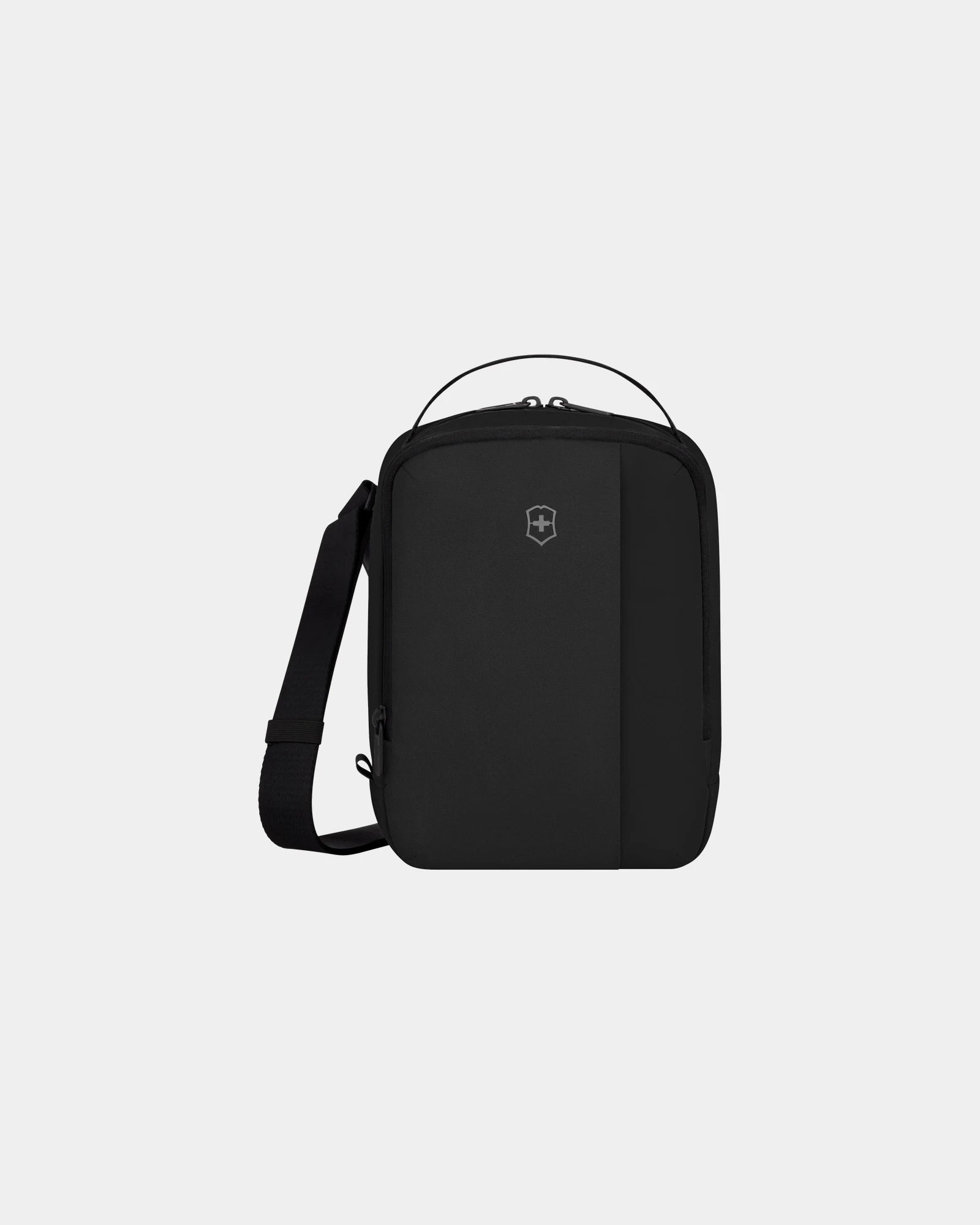 Borsa a tracolla Travel da personalizzare - Nero