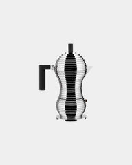 Caffettiera Alessi Pulcina 6 tazze da personalizzare - Nero