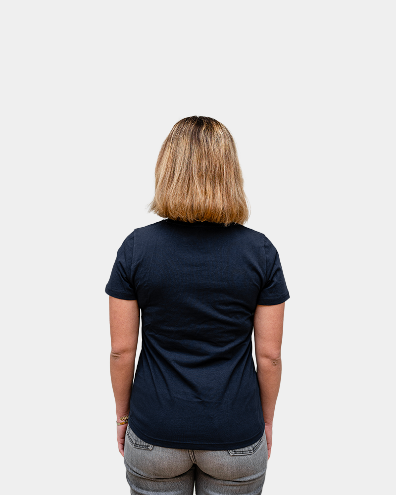T-shirt donna scollo a V Made in France da personalizzare - 11