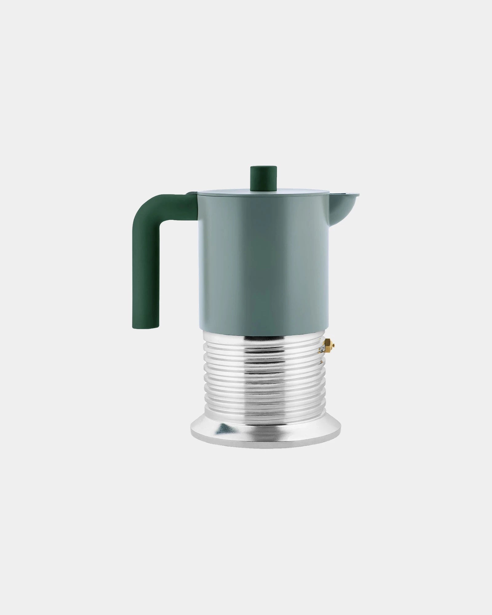 Caffettiera alluminio Alessi Vite 0,15L da personalizzare - Verde salvia