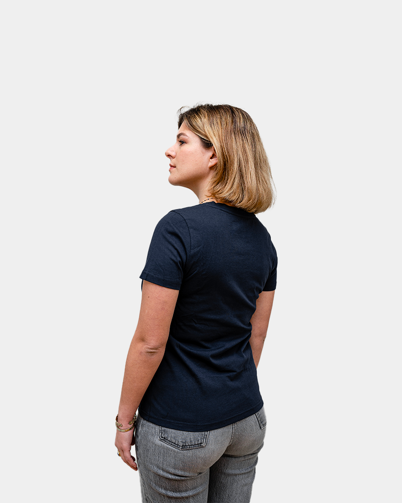 T-shirt donna scollo a V Made in France da personalizzare - 10