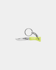 Portachiavi Opinel N°04 acciaio inox da personalizzare - Verde