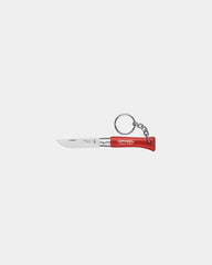 Portachiavi Opinel N°04 acciaio inox da personalizzare - Rosso