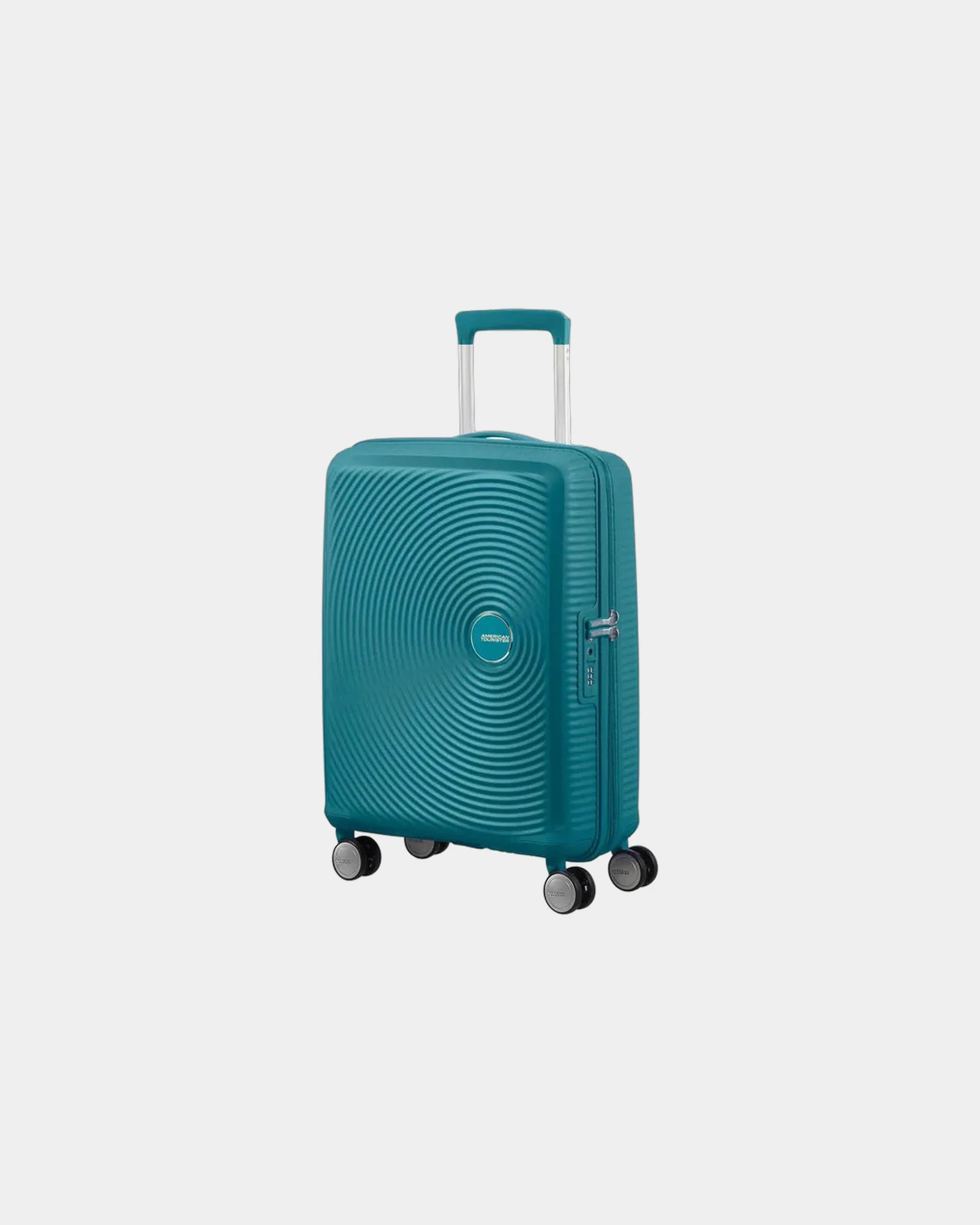 Trolley American Tourister Soundbox 67cm da personalizzare - Blu Petrolio